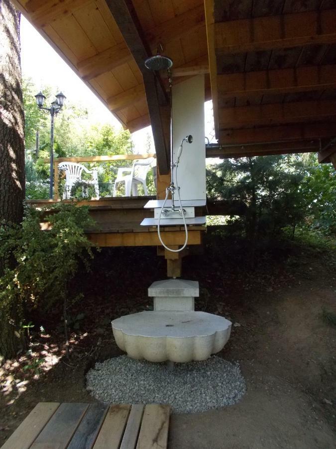 Baumhaus Wolfshoehle Fischach Exterior foto